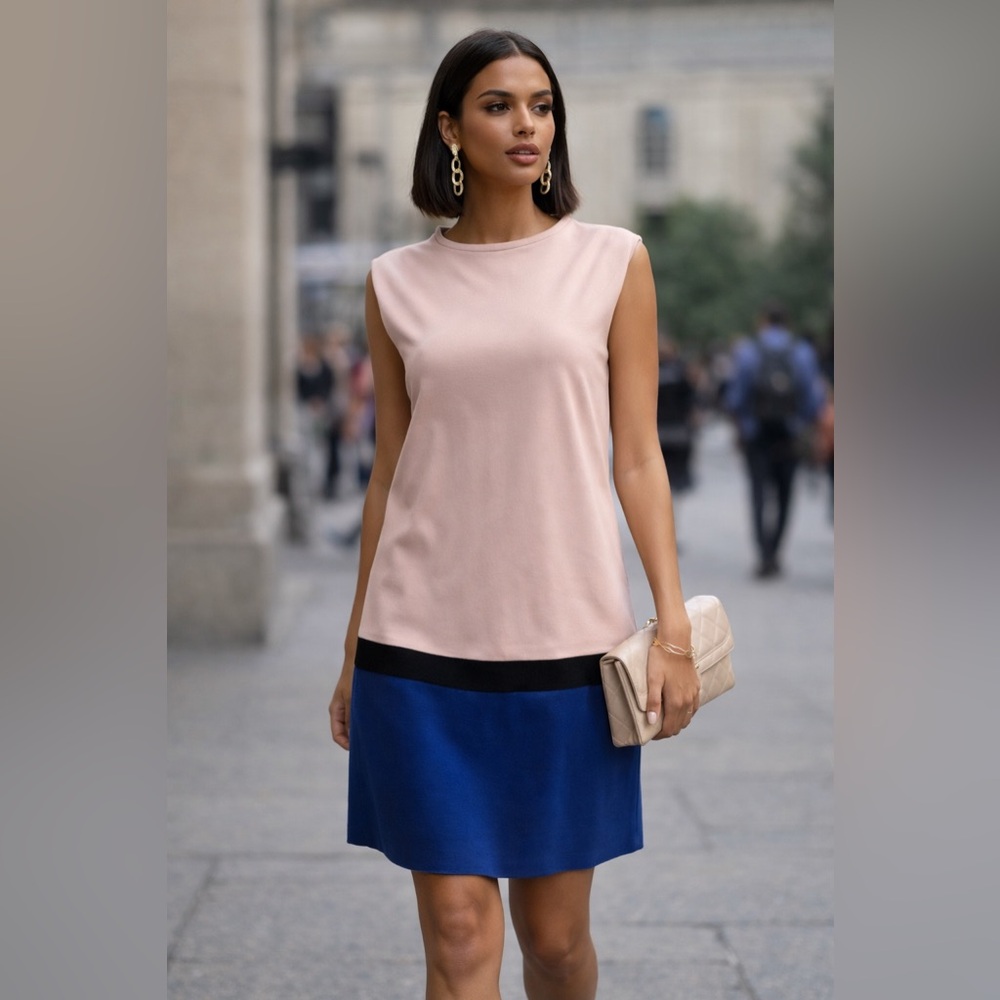 MSGM Multicolour Mid-Length Dress – Bold, Playful & Chic